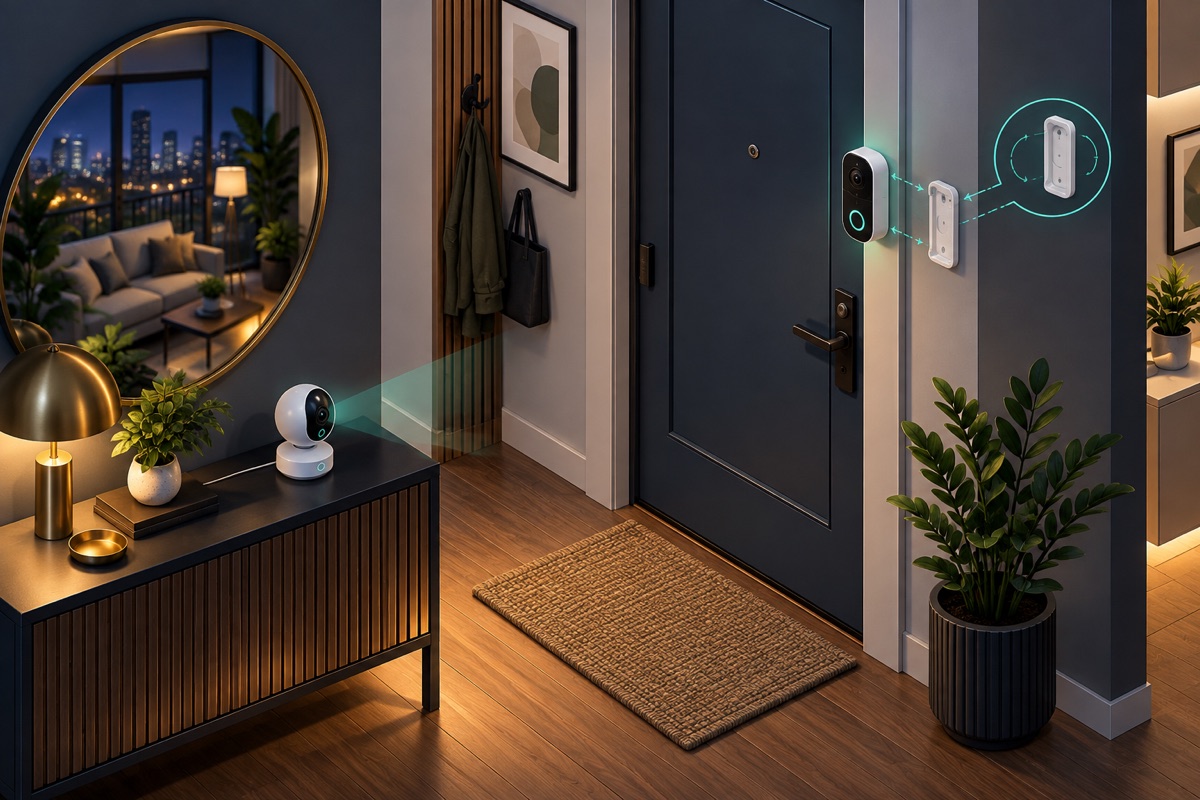 Apartment & Condo Security: Cameras When You Can't Drill