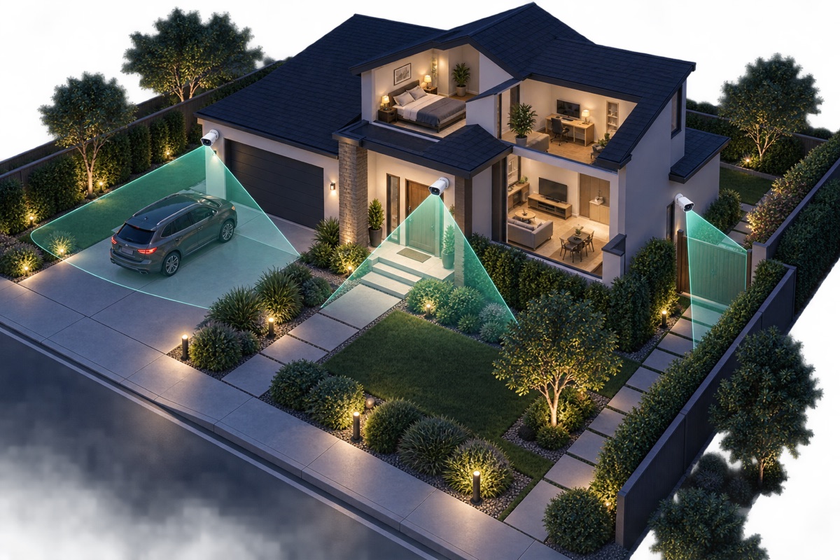 Where to Place Security Cameras on Your Home: An LA Homeowner's Guide