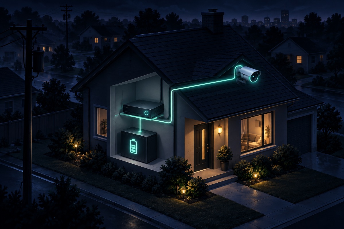 Will Your Security Cameras Keep Recording During a Power Outage?
