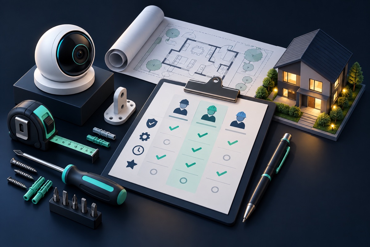 Security camera installer quote review