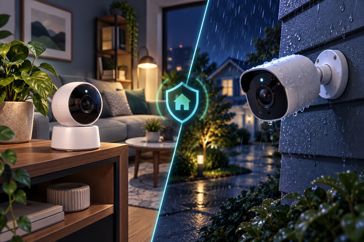 Indoor vs. Outdoor Security Cameras: What Goes Where